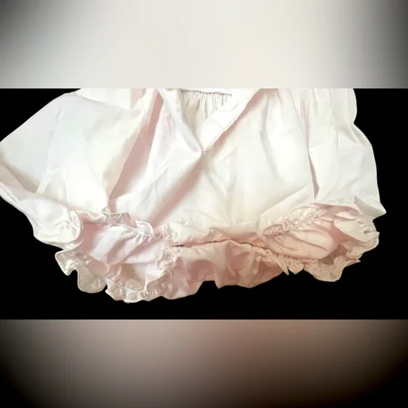 Petit Ami Smock Pink Baby Romper - Picture 3 of 9